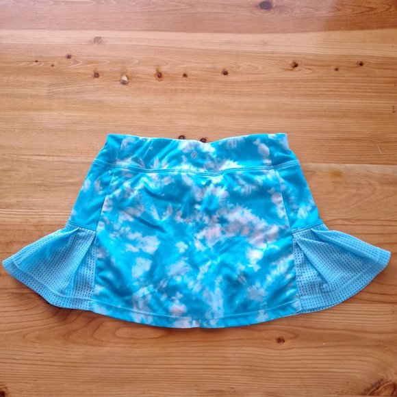 Champion Blue and White Skort with Mesh Sides - Picture 2 of 6